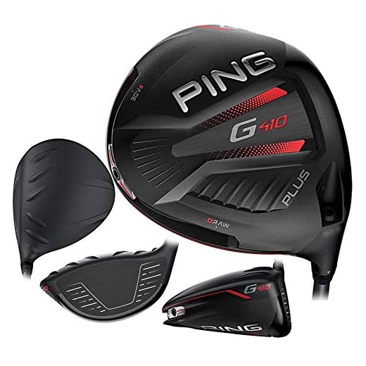 PING G410 Plus Driver (Right, ALTA CB Red Graphite, Regular, 10.5)