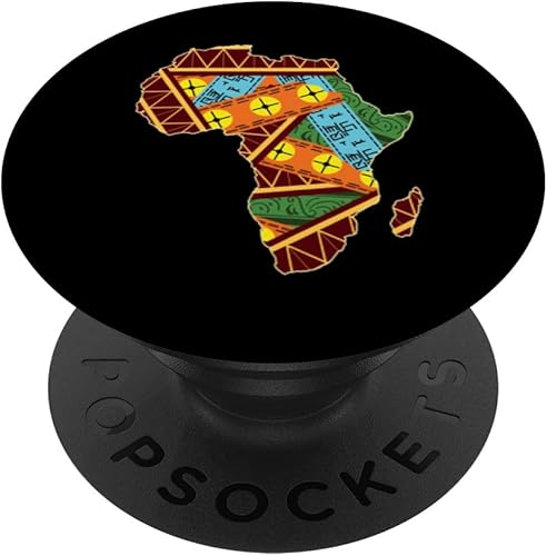 Africa Continent Proud Heritage African Pride Black Culture PopSockets Standard PopGrip