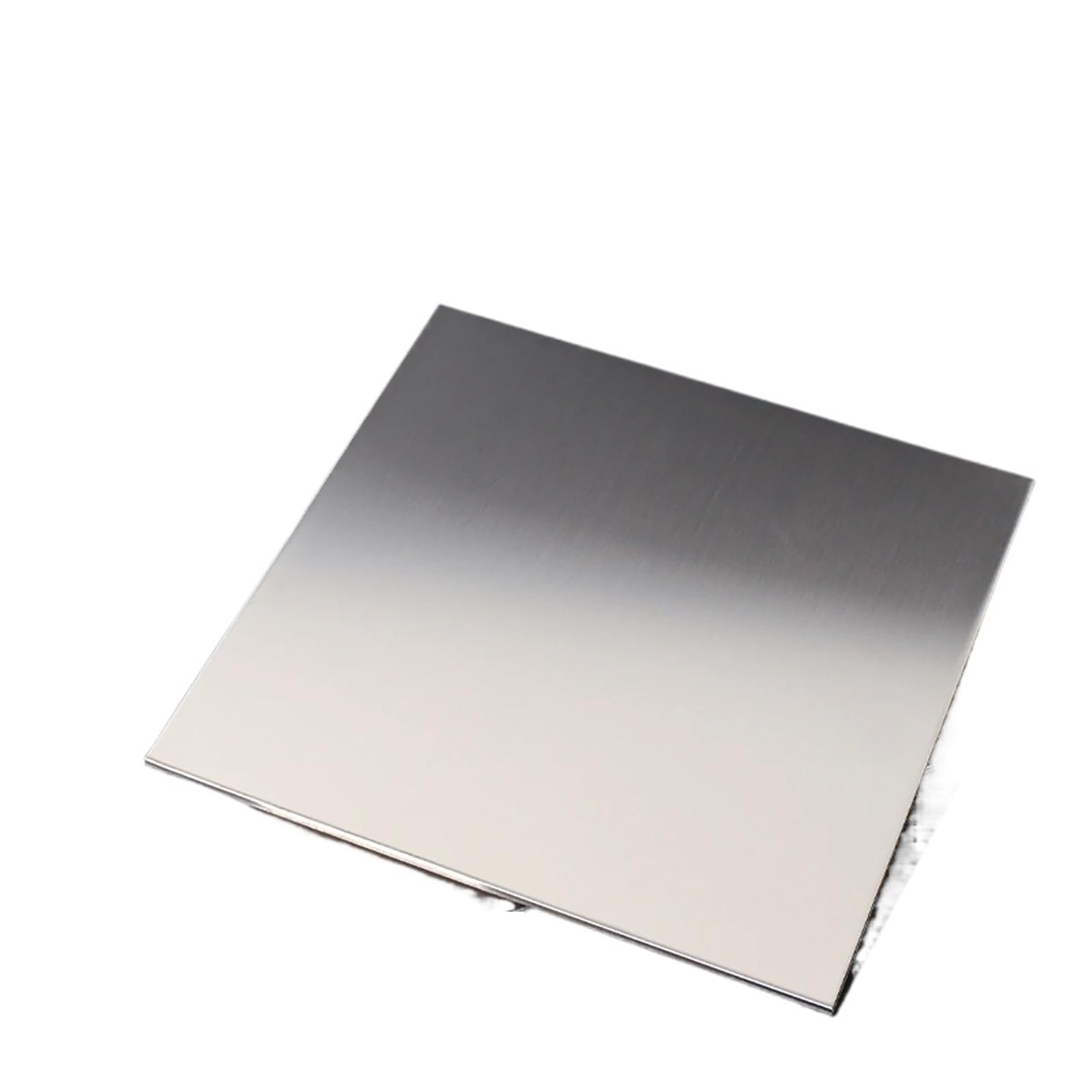 Plaque Inox Plaque carrée en tôle d'acier inoxydable, plaque métal brossé et poli(300x200x2mm 1Pcs)