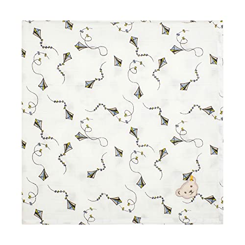 Steiff Baby Boys Tücher Mullwindel 2er Pack, Cloud Dancer