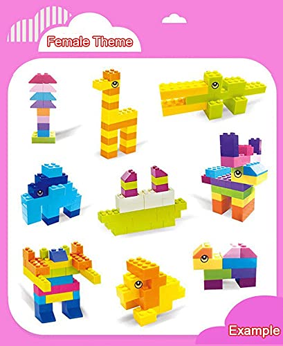Pidepcos Bausteine City Classic Creative Bausteine Spielset, kompatibel mit allen großen Marken, Geschenke für Mädchen… – Bild 3