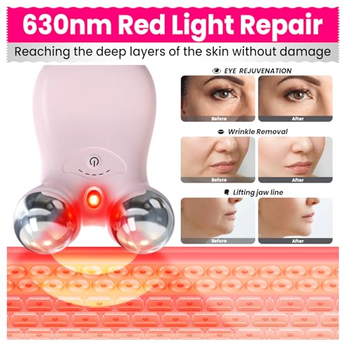 جهاز ميكروكيرنت للوجه، احدث تقنيات الضوء الاحمر، يعزز القدرة على رفع الوجه وشد البشرة، معدات تجاعيد الوجه، جهاز فوتون ذكي دقيق التيار، الموديل: EP-300.