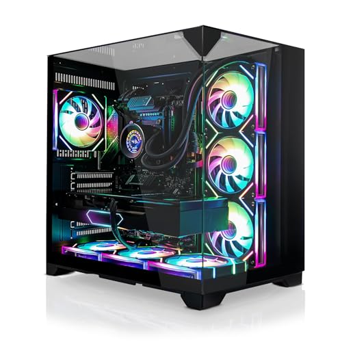 SYSTEMTREFF PC Gamer High-End Intel Core Ultra 7 265KF 8x5.5GHz | Nvidia RTX 5080 16Go | 1To M.2 NVMe | 32Go DDR5 RAM | Windows 11 | Ordinateur de Bureau pour...
