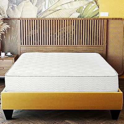 Star20XX King Mattress, Mattress in a Box, 9 Inch Pocket Coil Spring Mattress, Pressure Relief Foam, Edge Support, Low Transfer, White, 76 80, Pack of 1