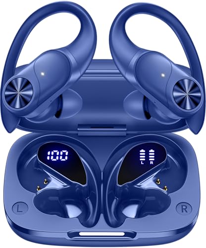 PocBuds Bluetooth Headphones Wireless Earbuds 80hrs Playtime Wireless Charging Case