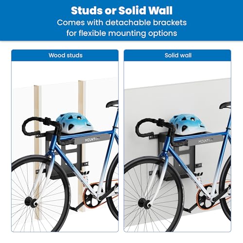 Mount-It-Bike-Wall-Mount-Rack-with-Shelf-and-Hooks-Horizontal-Indoor-Bike-Rack-Garage-Home-Space-Saving-Wall-Mounted-Hanger-for-a-Single-Road-Mountain-or-Other-Bicycle-with-Extra-Storage-Black