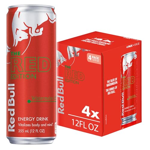 Red Bull Energy Drink, Watermelon, Red Edition