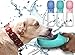 pb+ Innovative 550 ML Hundetrinkflasche für unterwegs | Premium Trinkflasche Hund | Optimale Trinkflasche Hunde für unterwegs | Extrem Auslaufsicher (Türkis)