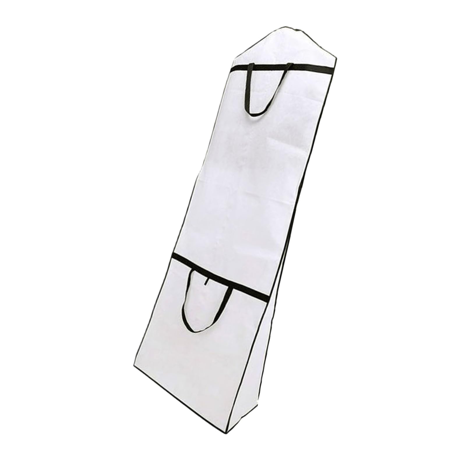 Non-woven Wedding Garment Bag, Cover with Handles, Gown Storage and Travel Dress Particle White Dress