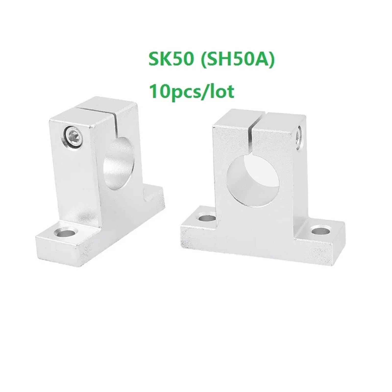 Cuscinetti terminali del Cuscinetto di Supporto dell'albero della Guida lineare da 10 pz/Lotto SK50 50mm