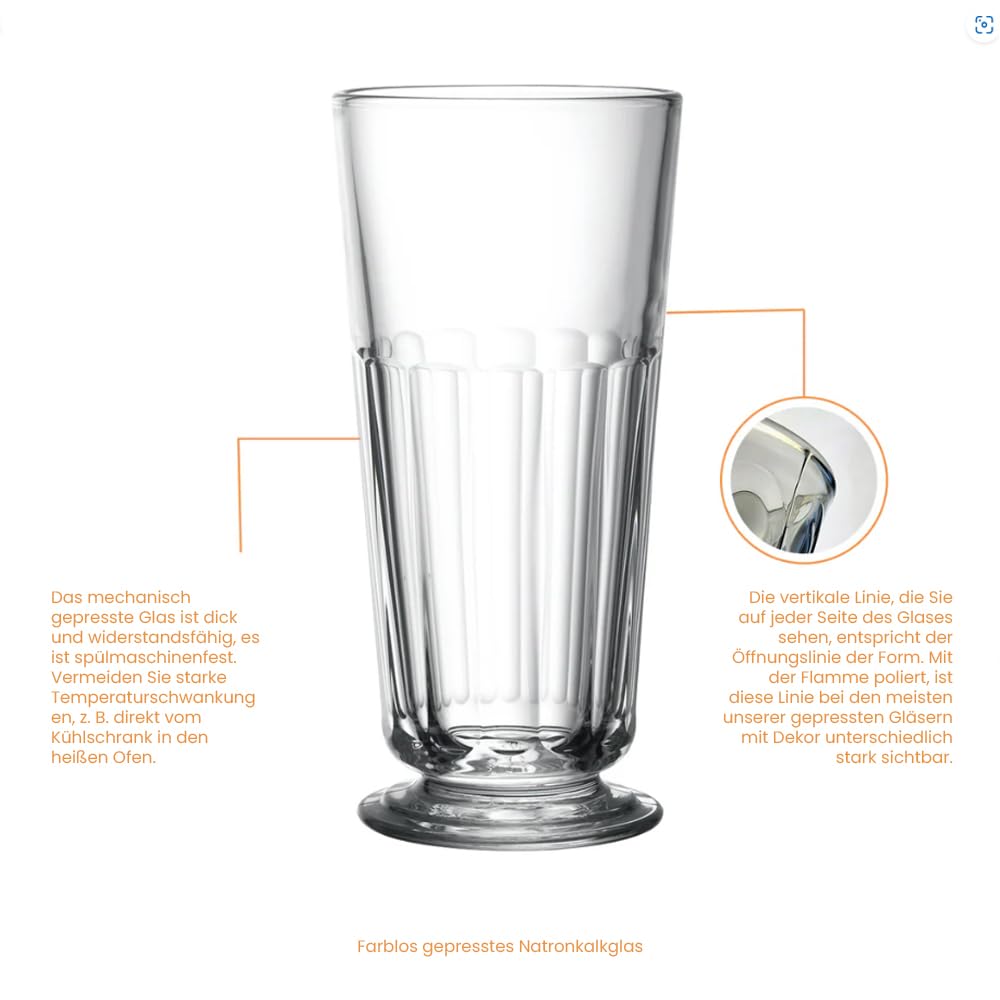 La Rochère Longdrinkglas Perigord 380 ml - 6er Set