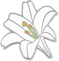 Vista 10 de PinMart Pin de solapa esmaltado de moda de flores