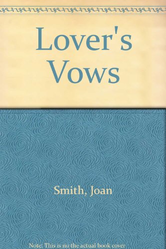 Lover's Vows 0802706916 Book Cover