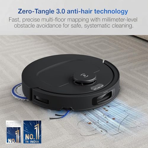 Image of ECOVACS Original Accessory Kit for DEEBOT N50 PRO Omni Replacement Parts Replenishment Spares (1 X Roller Brush, 2 X Side Brushes, 3 X EPA Filters) | (Not Compatible to Any Other Model)