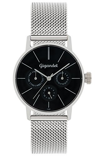 Montre Quartz Japonais Gigandet Femme en Acier Anti-Rayure Durable