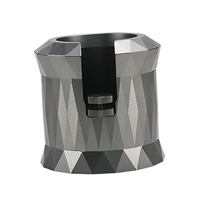 VMS INDIA Portafilter Holder Seat Anodized Aluminum Alloy Coffee Handle Station Gray
