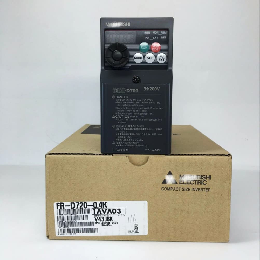 Amazon.co.jp: FR-D720-0.4K 簡単・小形インバータ FREQROL-D700 Amazon.co.jp: FR-D720-0.4K 簡単・小形インバータ FREQROL-D700