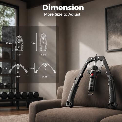 FLYBIRD Twister Arm Trainer Hydraulic Power Core Twister Chest Workout Equipment - image 8