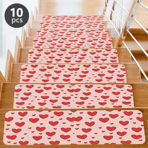 Alfombra para peldaños de escalera interior que evita resbalones 6