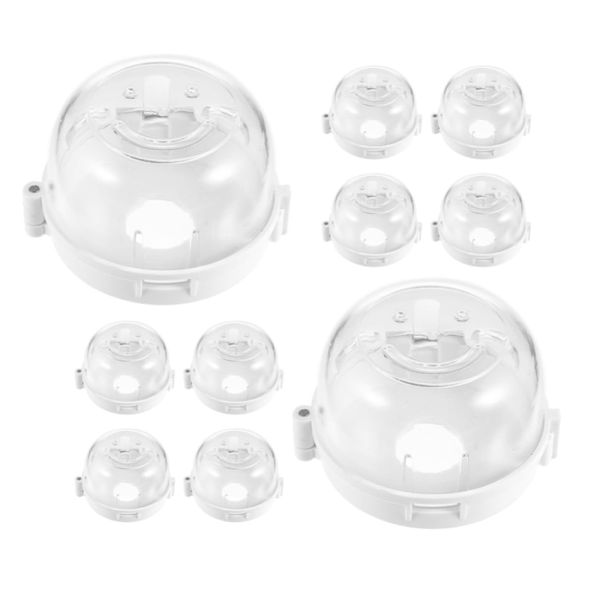 14pcs Gas Stove Knob Safety Covers Proof ABS Guards for Babies