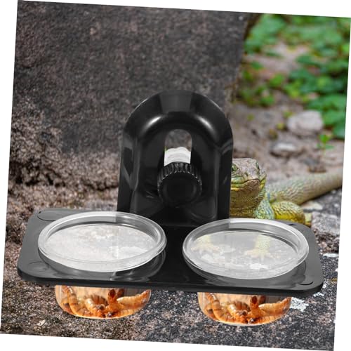 MERRYHAPY 2 Stücke Schildkröte Reptil Schüssel Lebensmittel Wasser Feeder Bowl Für Leopard Gecko Tanks