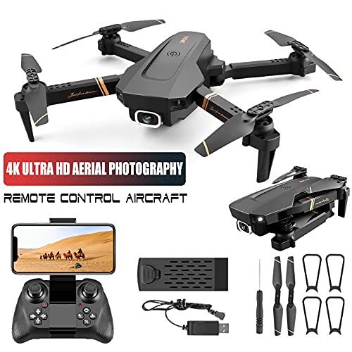 Zylina V4 Kamera Drohne Dual Kamera Profession Elle 4k HD Fernbedienung Mini Drohne Tragbare Faltbare Quadcopter Für… – Bild 6