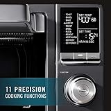 Calphalon Air Fryer Oven, 11-in-1 Toaster Oven Air Fryer Combo, 26.4 QT/25 L, Fits 12" Pizza, Stainless Steel