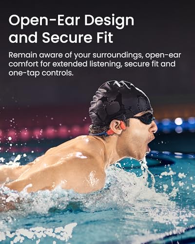 image for SHOKZ OpenSwim Pro - Open-Ear Bluetooth & MP3 Bone Conduction Sport He