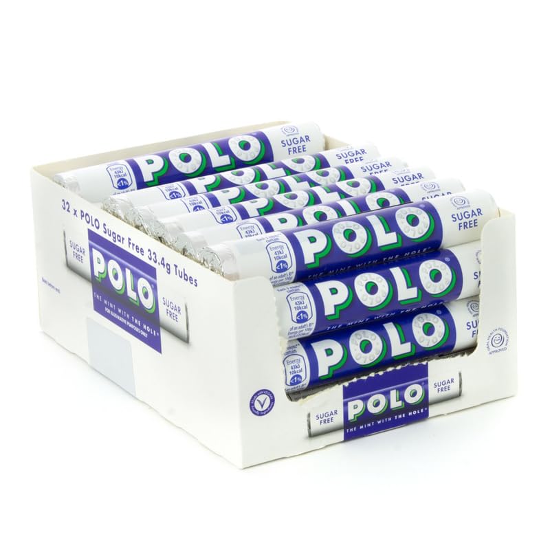 Polos de Sabor Clásico y Sin Azúcar – Estuche 32 unidades | Ideal para Día a Día y Ocasiones Especiales (Polo Sin Azucar)