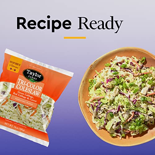 Taylor Farms Coleslaw, 14 Oz Bag #TOP2