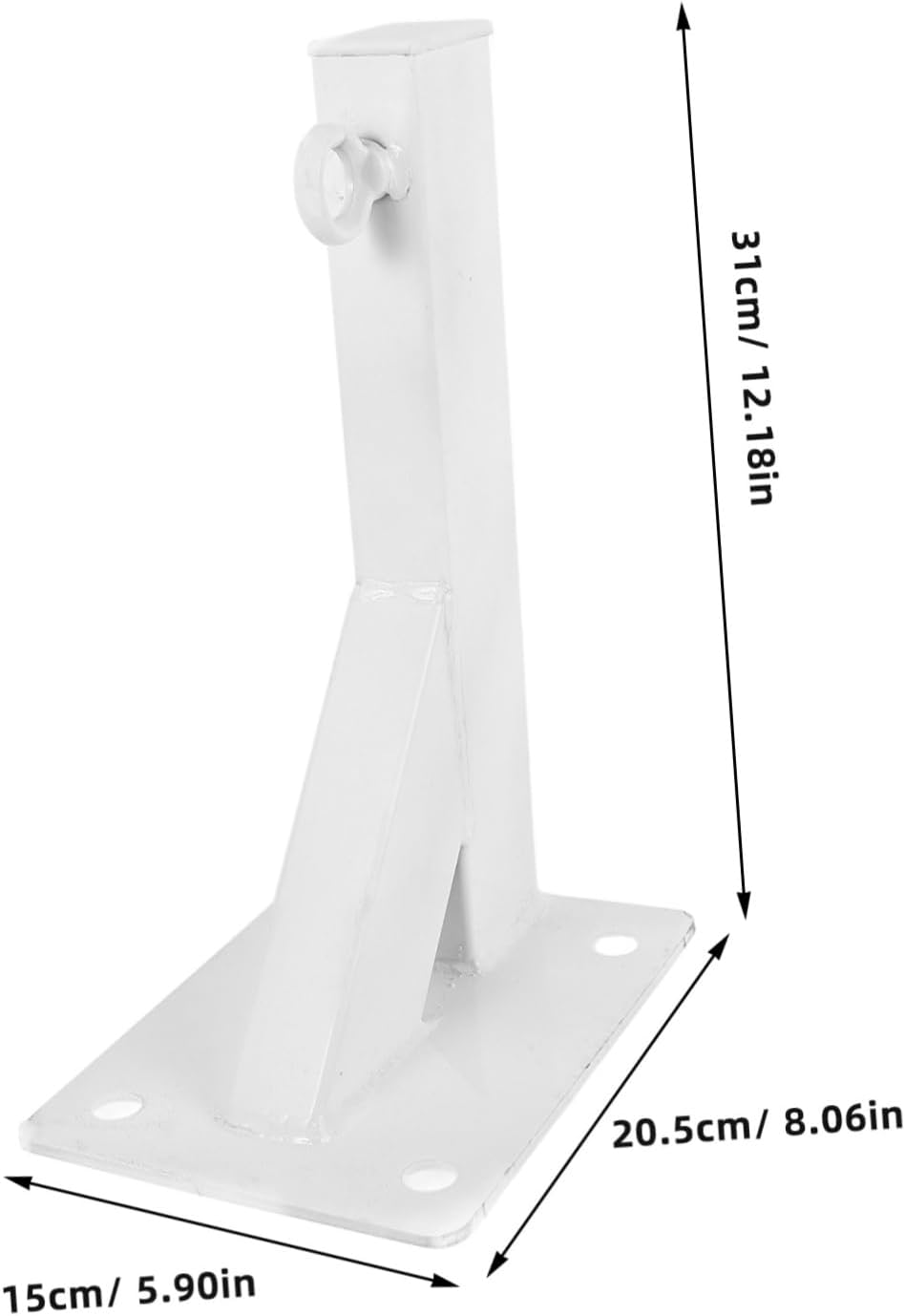 Yardwe Wall Mount Hanger Bracket Sturdy Multi-use Hook for Boxing Hammocks Swings and More Easy Installation Support for Home and Gym