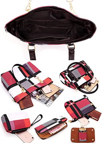 Set de 6 Bolsos Tote y Carteras para Mujer miniatura 6