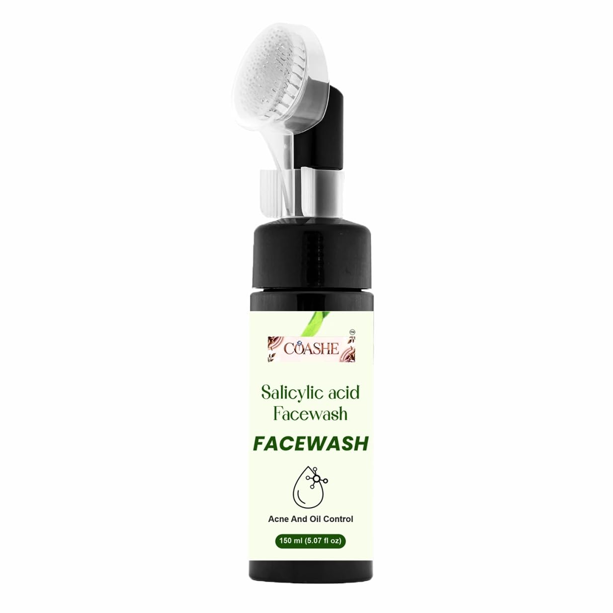 COASHE 2% Salicylic Acid Face Wash with Brush, Liquid, 150ml, Acne and Oil Control, Paraben Free, for All Skin Types - Review, Price and Buying Guide