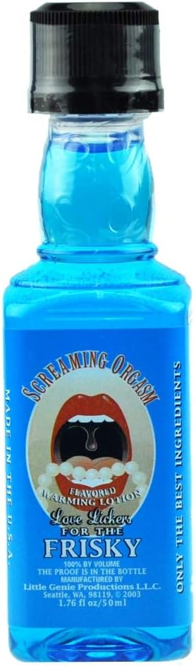 Productions Love Lickers Warming Lotion Screaming Orgasm, 1.76 Ounce