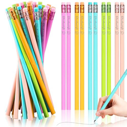 Ya en mundofriki.es: Rdlobu 30 lápices de la suerte con goma de borrar, lápices de motivación HB, lápices de la suerte, regalos para estudiantes de profesores, lápices motivadores (bolígrafo de la suerte)