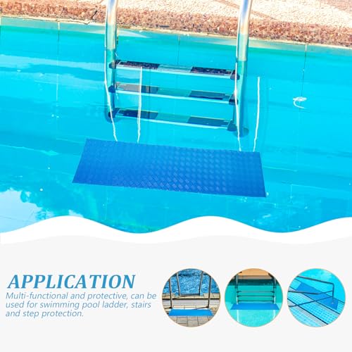 Tapis de marche antidérapant de piscine avec coussin de sécurité