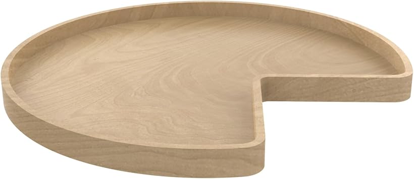 Rev-A-Shelf 32" Banded Wood Kidney Lazy Susan