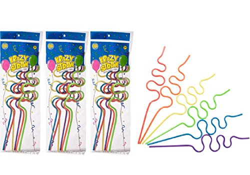 Krazy Straws 18 Count