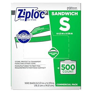 SC Johnson Ziploc Sandwichbeutel, 500 Stück