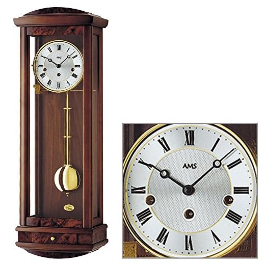 AMS Regulator Wall Clock, 8 Day Running time from R2607/1