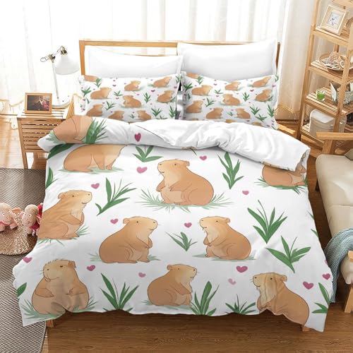 Parure de lit bouledogue français super douce et résistante en microfibre lit king size