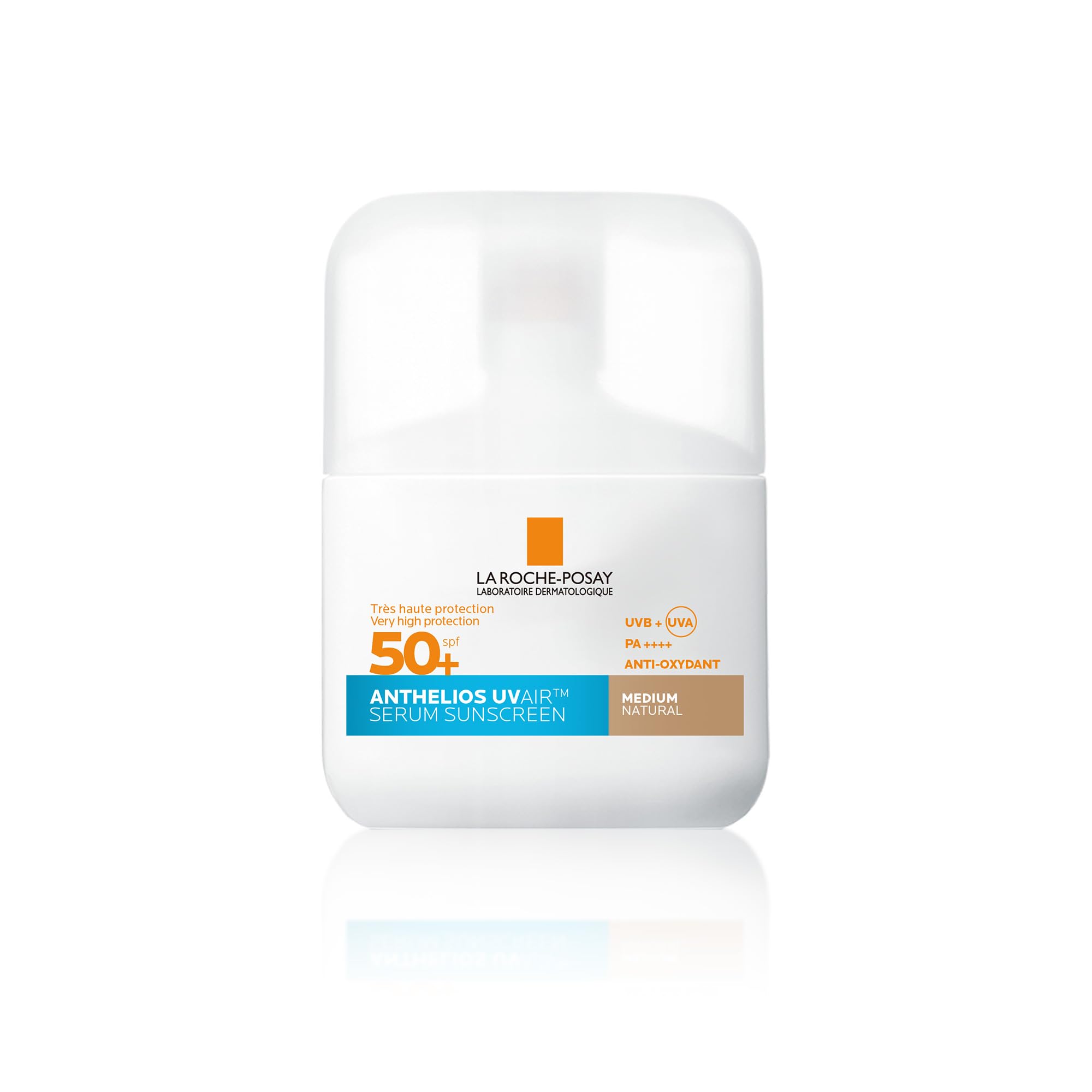 La Roche-Posay Anthelios UVAIR Serum Sunscreen SPF50+ Medium, Tinted, 50ml