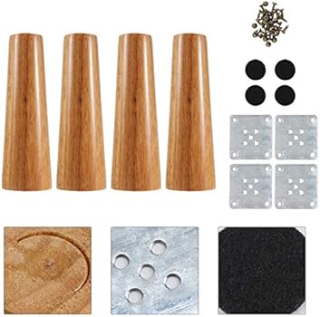 Besportble 1 Set Ahsap Masa Ayaklari Orta Yuzyil Ahsap Mobilya Destek Ayaklari Koltuk Dolap Kanepe Osmanli Kahve Sehpasi Icin Koltuk Yedek Ayaklar Haki Boyut 2 Amazon Com Tr Ev Ve Yasam