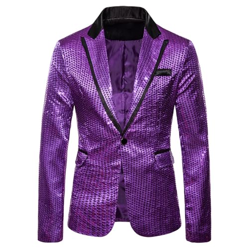Blazer homme paillettes Kromoc la veste idéale pour un mariage chic ou une soirée décontractée