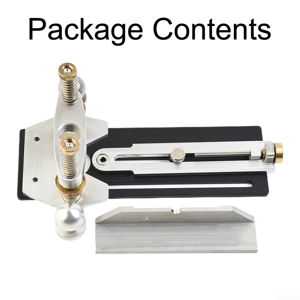 Gabarit de défonceuse de trou sonore pour guitare acoustique, outil de modèle de routage de rosace, fraisage circulaire Luthier, outil de réparation de bricolage, fixation de base de routeur