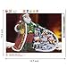 AIRDEA DIY 5D Santa Claus Diamond Painting Kits for Kids, Full Round Drills Christmas Diamond Art Kits for Adults Beginners Gem Art Rhinestone Craft for Christmas Home Wall Art Decor 40x30cm