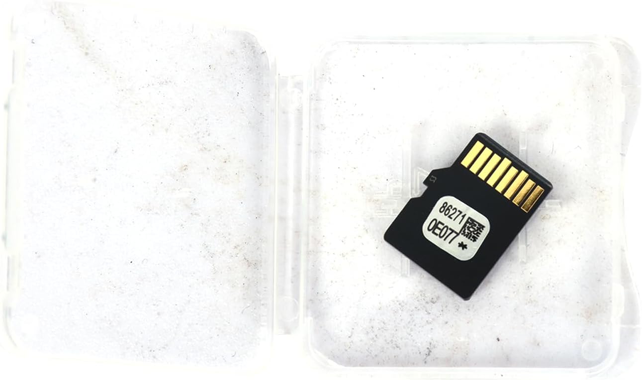 SD Navigation Card 2025 Map Update GPS Compatible with Toyota Tacoma Highlander RAV4 Tundra 4Runner Sienna Prius Venza Mirai Corolla 86271-0E077 86271 0E077