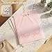 Donyson Pink Poly Mailers with Handle 12x15, 50 Pack Thank You Mailers for Packaging, Packaging for Small Business Owners, Shipping Envelopes