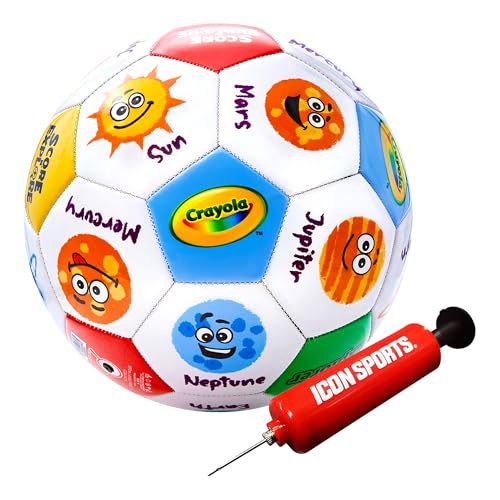 Crayola Official Soccer Ball - Unisex Kids - Galaxy Size 5