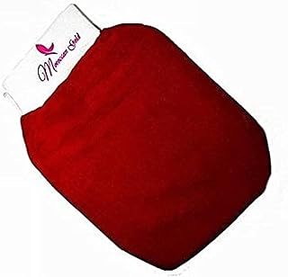 ليفة مغربية لتجديد ونضارة البشرة - بلون احمر، من موروكان جولد